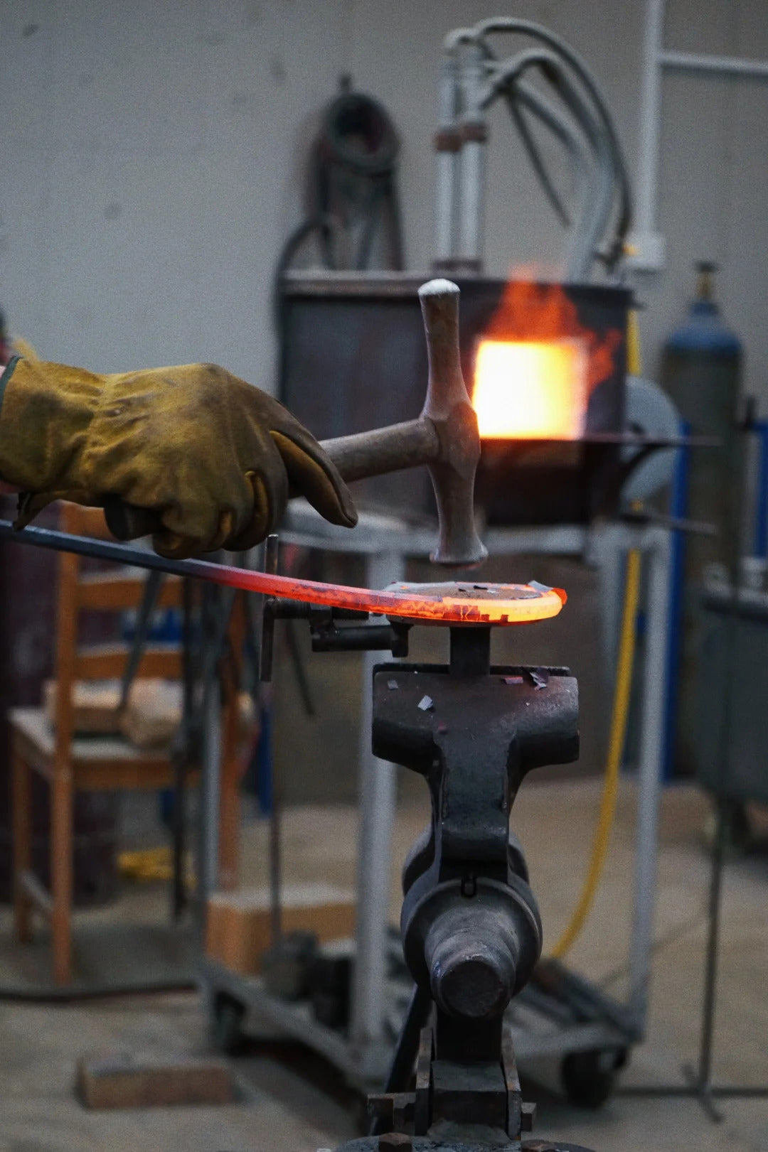 How We Forge Raw Iron into Bespoke Lighting Components