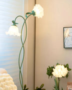 Lily of the Valley Flowers Floor Lamp