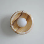 Acro Iris Onyx Sconce