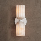 Alabaster 2 Light Sconce