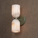 Alabaster 2 Light Sconce