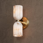 Alabaster 2 Light Sconce