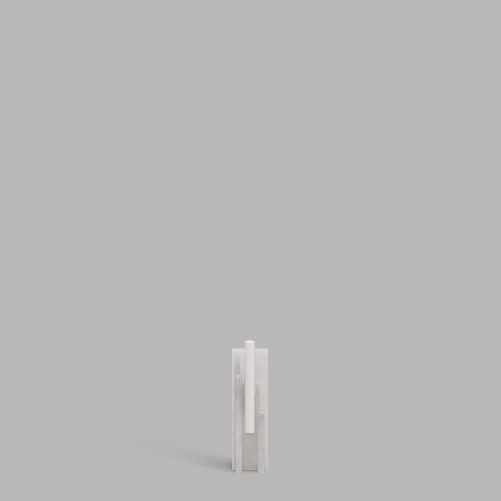 Thread Alabaster Floor Lamp