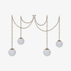 Alabaster Swag Chandelier