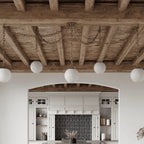 Alabaster Swag Chandelier