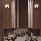 Block Alabaster Wall Sconce