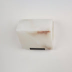 Block Alabaster Wall Sconce