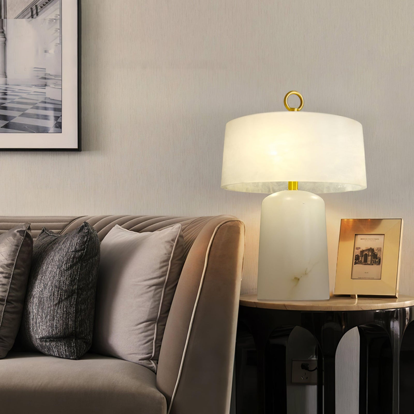 Warf Marble Table Lamp