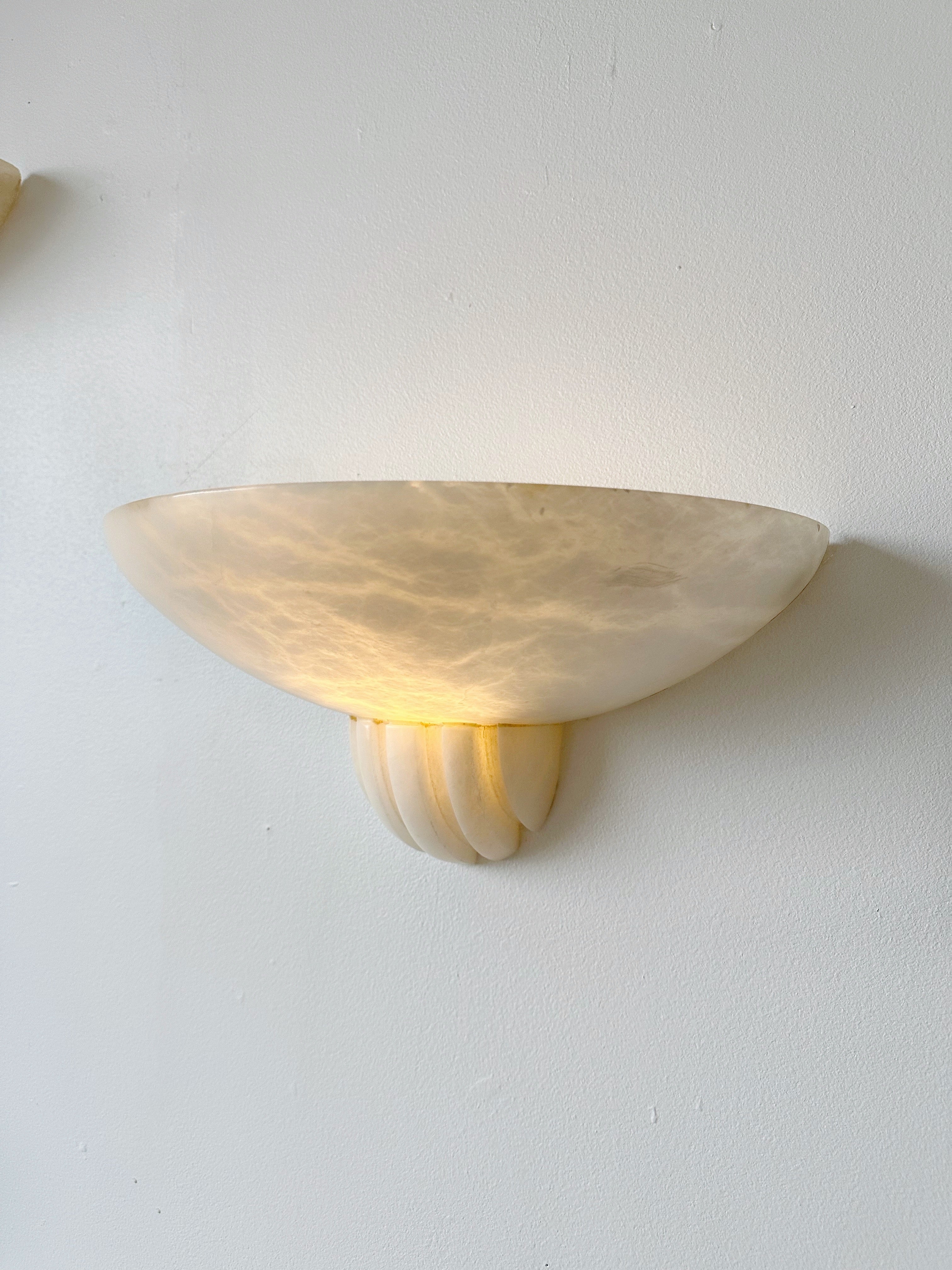 ArtD Alabaster Wall Sconce
