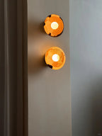 Aurora Green Onyx Sconce