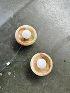 Aurora Green Onyx Sconce