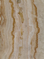 Banded Tan Agate Sconce