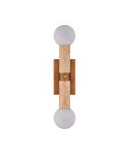 Beatrix Beige Bath Wall Sconce
