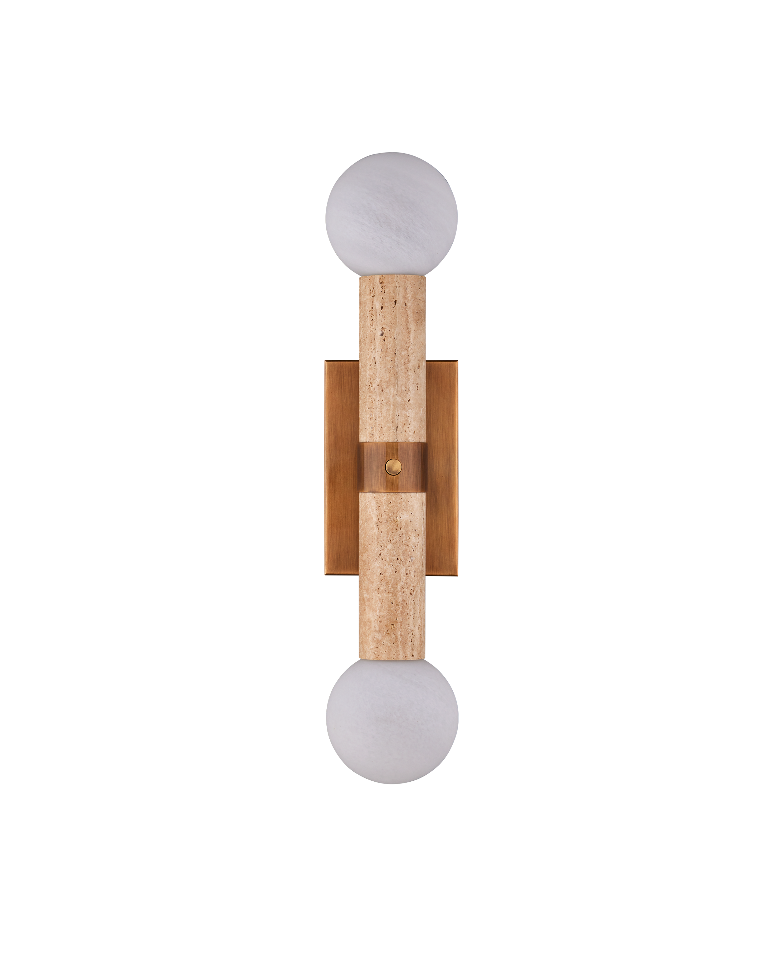 Beatrix Beige Bath Wall Sconce