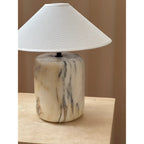 Block Calacatta Oro Table Lamp