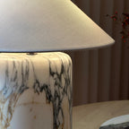 Block Calacatta Oro Table Lamp