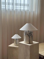 Block Calacatta Oro Table Lamp