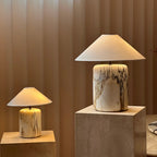 Block Calacatta Oro Table Lamp