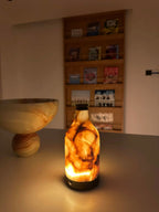 Bottle Alabaster Table Lamp