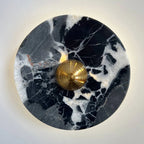 Breccia Marble - Black Sconce