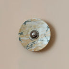 Calacatta Oro Round Sconce