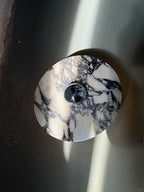 Calacatta Oro Round Sconce