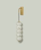 Campanula Alabaster Sconce