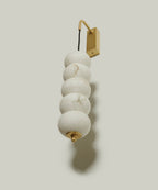 Campanula Alabaster Sconce