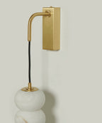 Campanula Alabaster Sconce