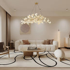 Carias Ceramic Ginkgo Chandelier Downward