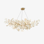 Carias Ceramic Ginkgo Chandelier Upward
