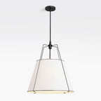 Conical Drum Pendant Light