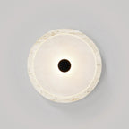 Coral Travertine Wall Sconce