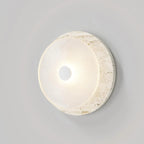 Coral Travertine Wall Sconce