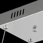 Crossed-C Crystal Chandelier