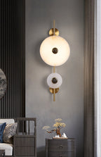 Cyril Alabaster Wall Sconce