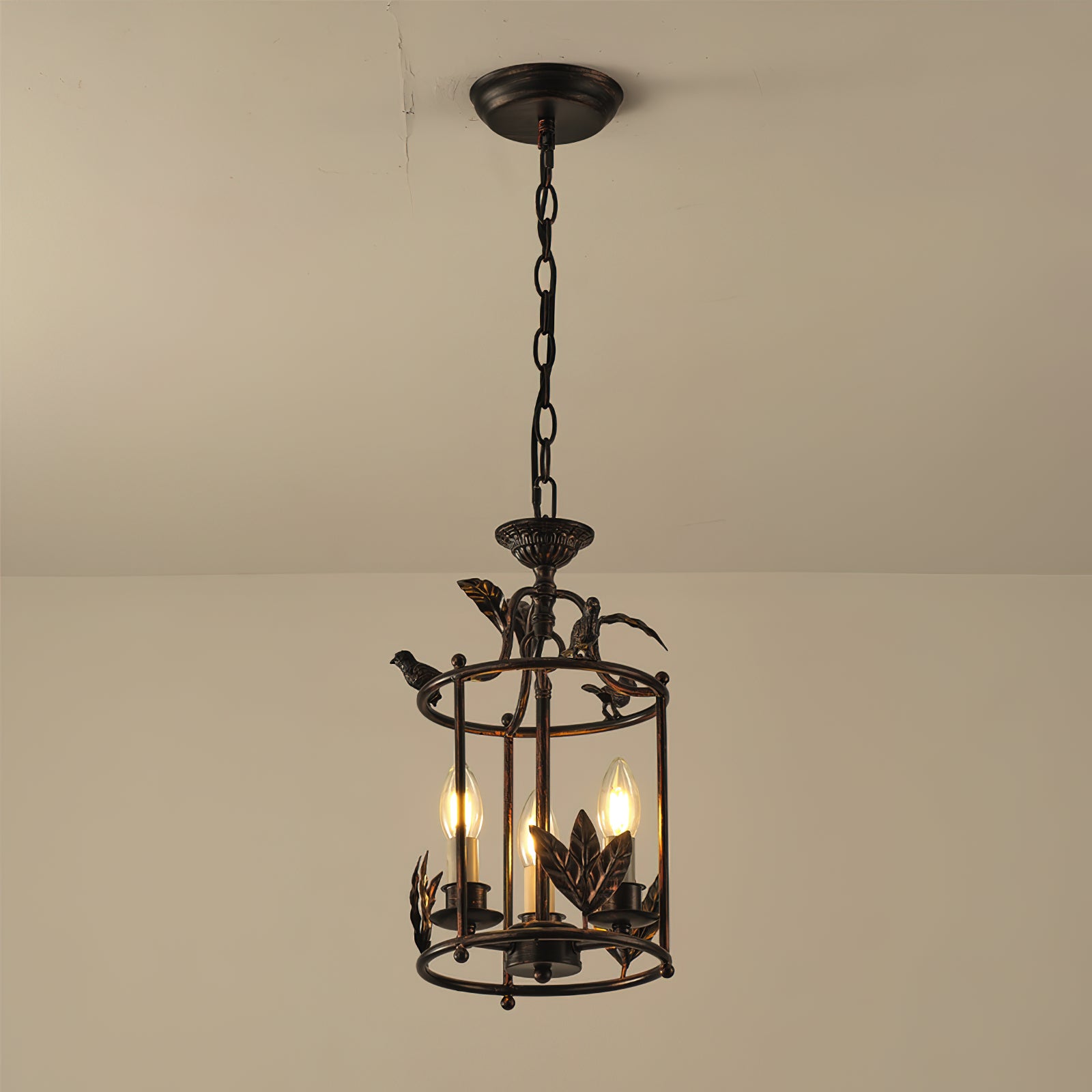 Perching Bird Pendant Lamp