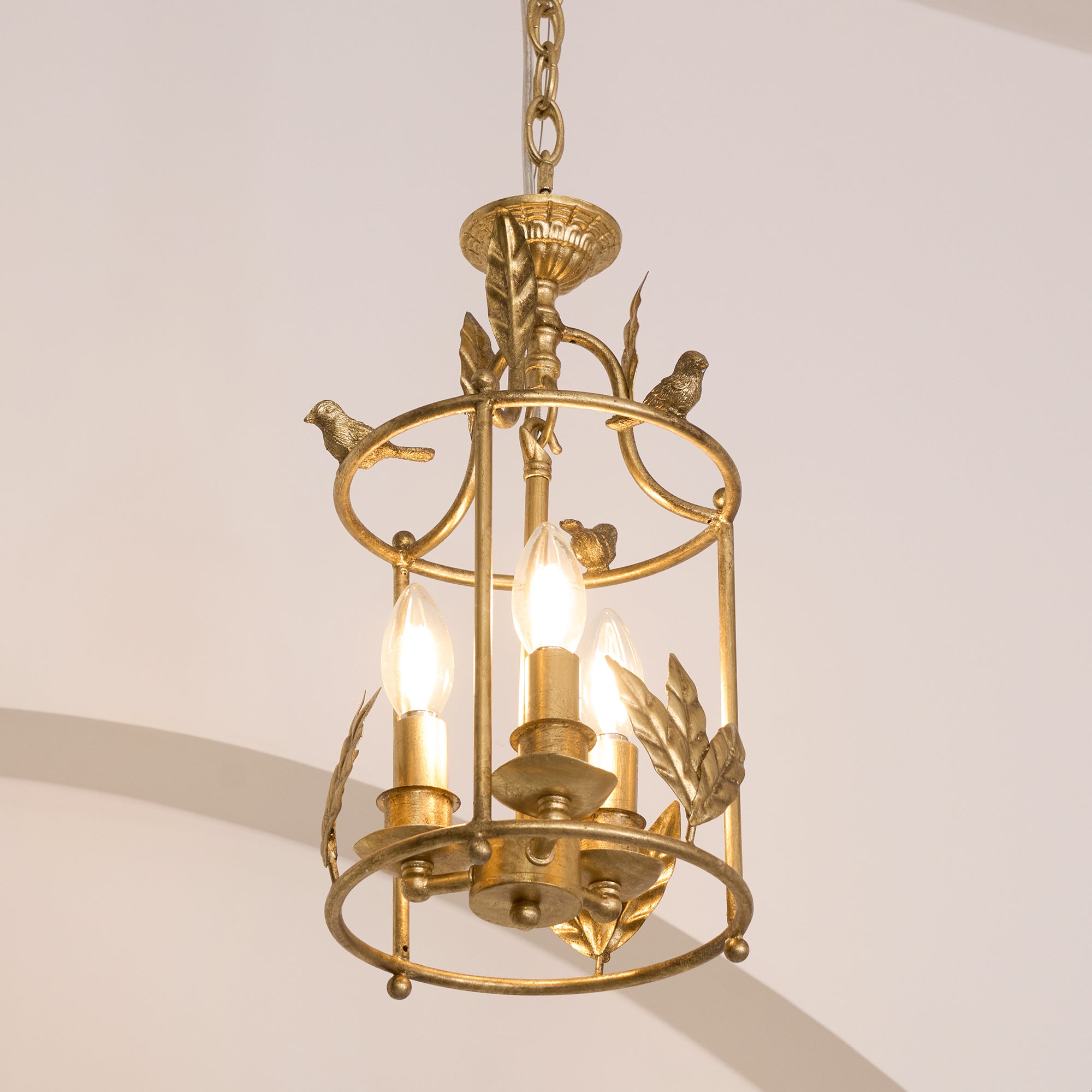 Perching Bird Pendant Lamp