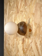 Eklipso Tobacco Alabaster Sconce