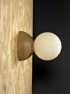 Eklipso Tobacco Alabaster Sconce