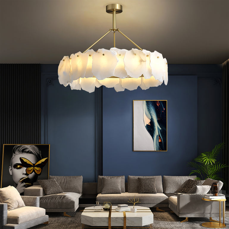 Esther Alabaster Chandelier
