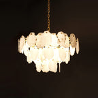 Esther Multiple Alabaster Chandelier