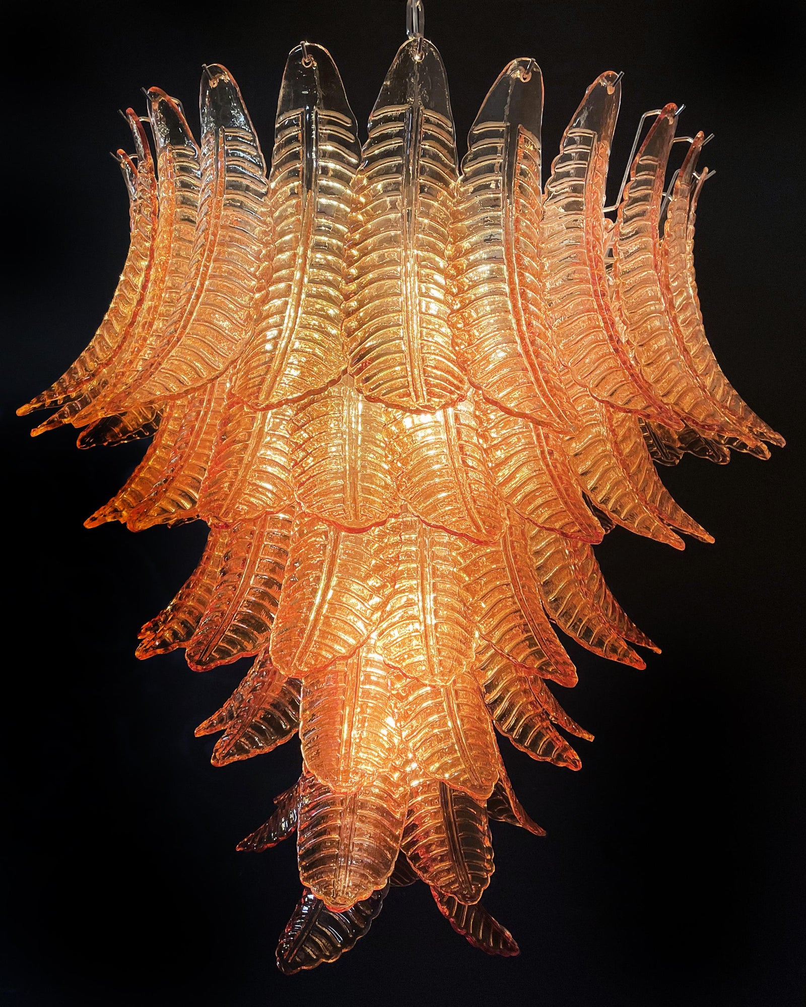 Fancy Italian Murano Felci Chandelier