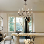 Farmhouse Beaded Chandelier