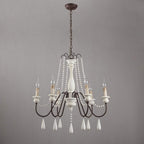 Farmhouse Beaded Chandelier
