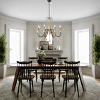 Farmhouse Beaded Chandelier