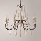 Farmhouse Beaded Chandelier