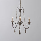 Farmhouse Beaded Chandelier