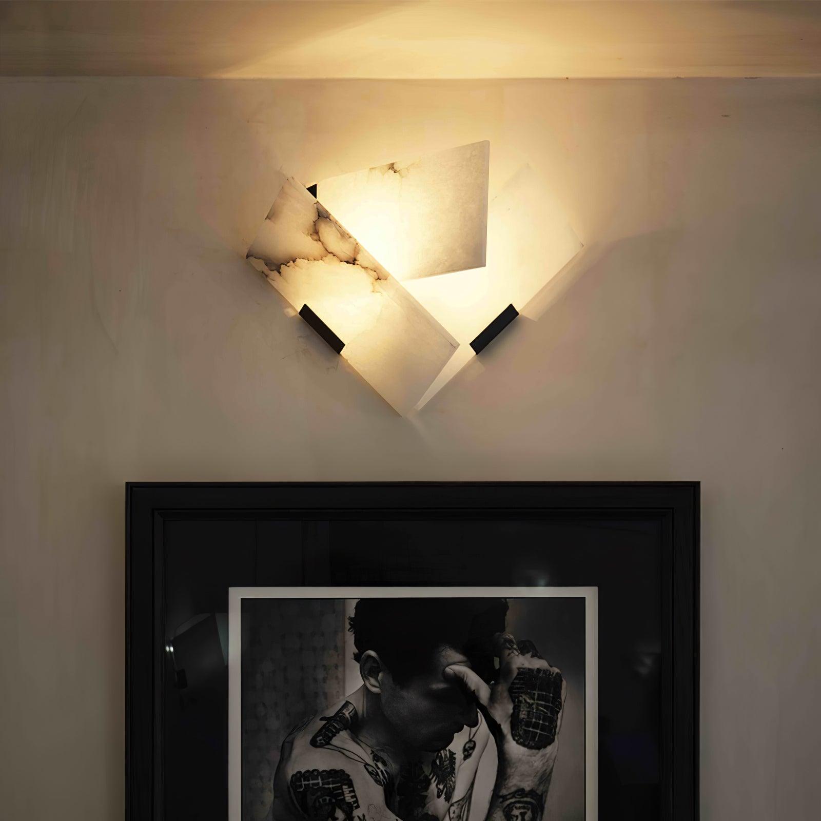 Fly Alabaster Wall Sconce