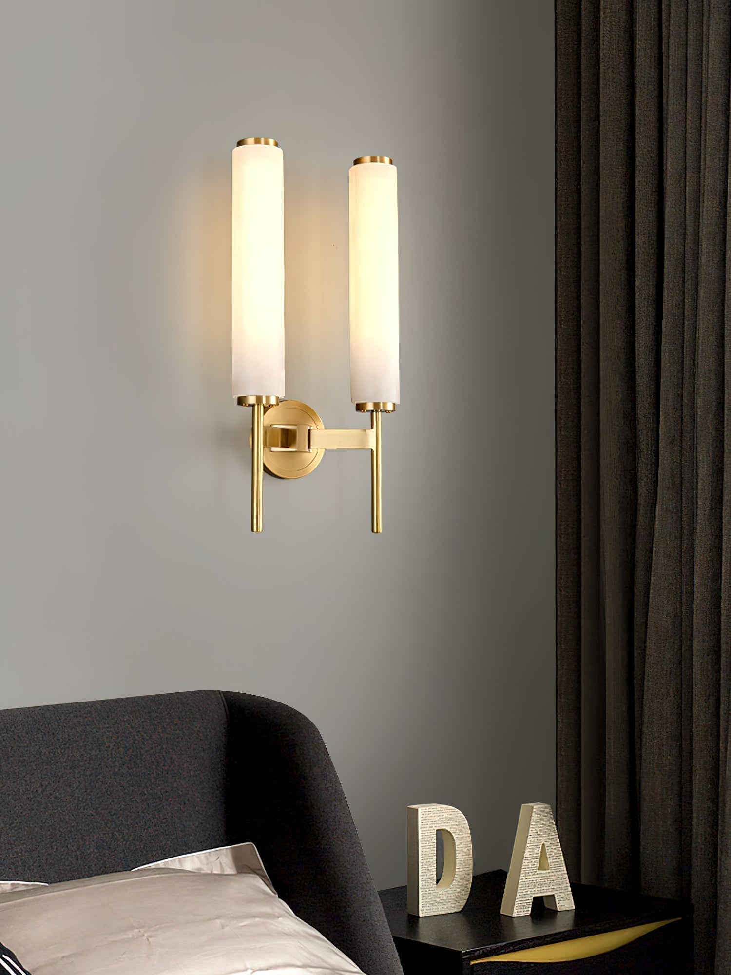 Fontenot Alabaster Wall Sconce